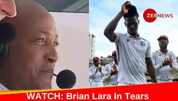 WATCH: Brian Lara Breaks Down In Tears As West Indies Conquer The Gabba After 27 Years, Video Goes Viral