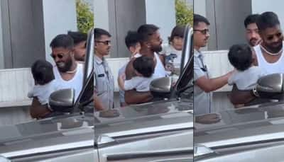 Hardik Pandya's Emotional Reunion With Son Agastya For The First Time Since Divorce: Watch Heartwarming Viral Video