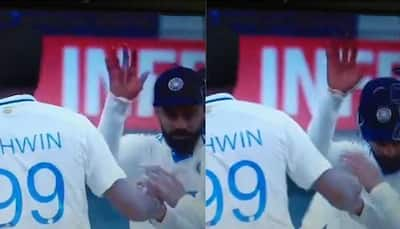 Virat Kohli Bows Down To Ravichandran Ashwin, Video Goes Viral As India Crushes Bangladesh In Chennai- Watch