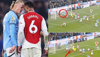 WATCH: Erling Haaland Throws Ball At Gabriel's Head Post Man City Equaliser, FA And Premier League Make Decision On Punishment