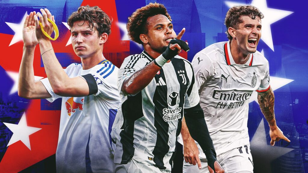 Aaronson, McKennie, Pulisic, Leeds, Juventus, Milan