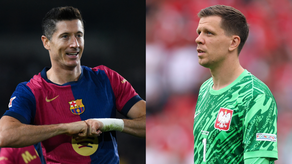 GFX Robert Lewandowski Wojciech Szczesny