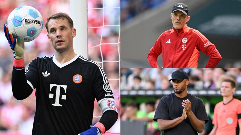 Manuel Neuer Thomas Tuchel Vincent Kompany Bayern Munich