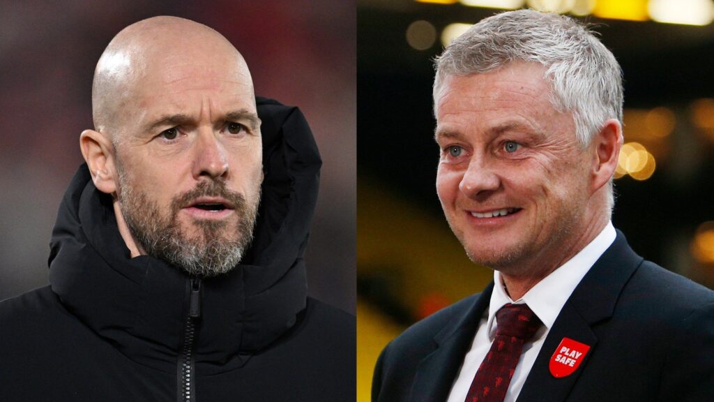 Ten Hag Solskjaer split