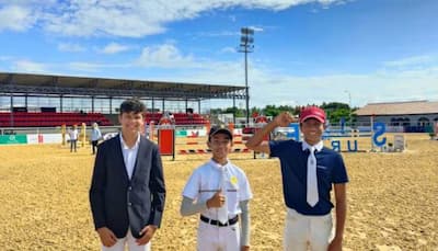 Kiran Akhade Stars On Day 1 Of India’s First-Ever FEI Concours Saut International 2