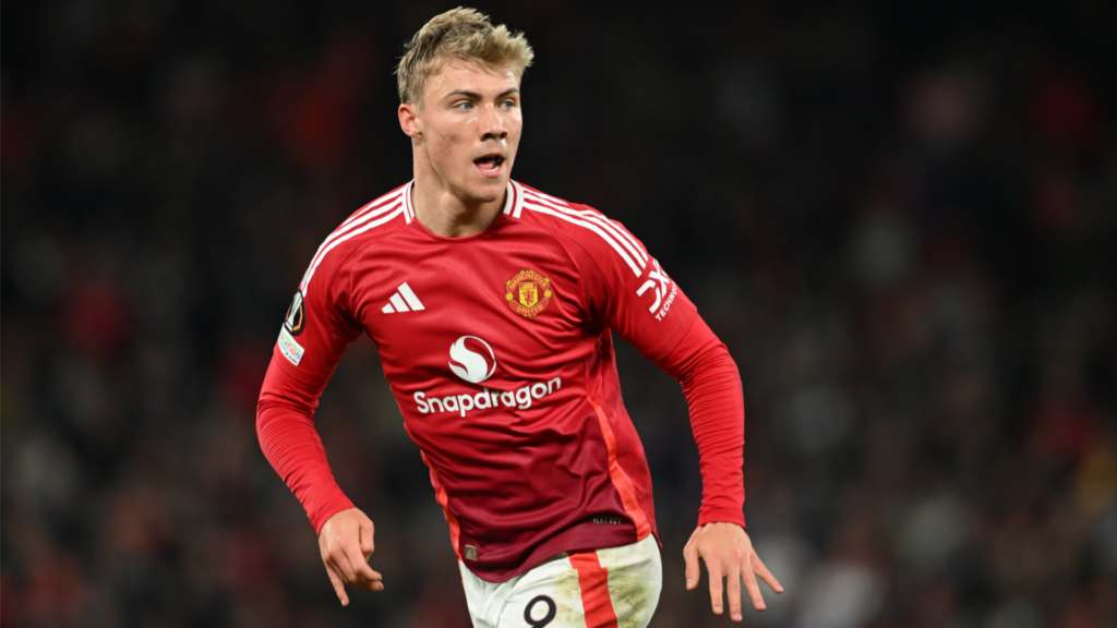 Rasmus Hojlund Manchester United 2024-25