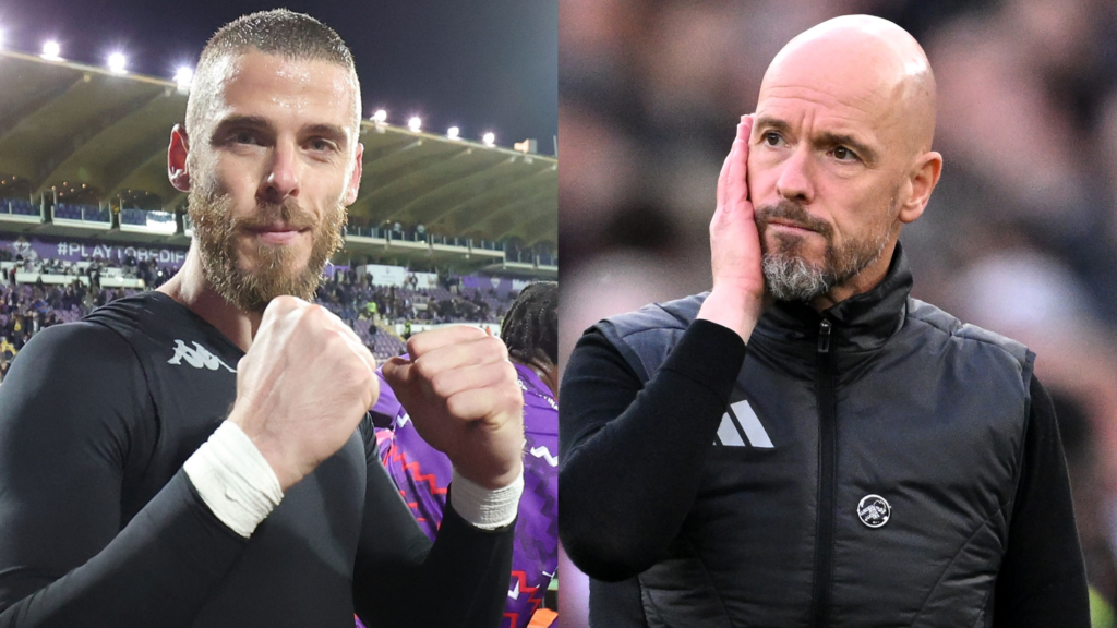 David de Gea Erik ten Hag Man Utd