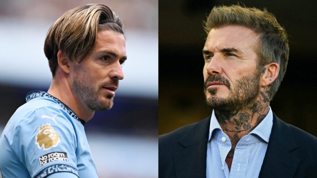 Jack Grealish David Beckham