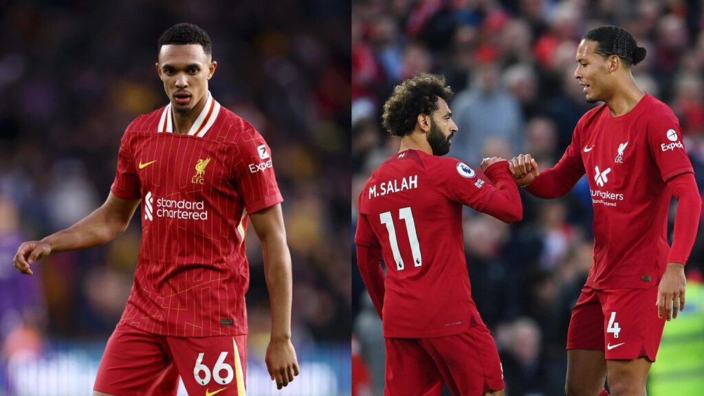 Trent Alexander-Arnold Mohamed Salah Virgil van Dijk Liverpool