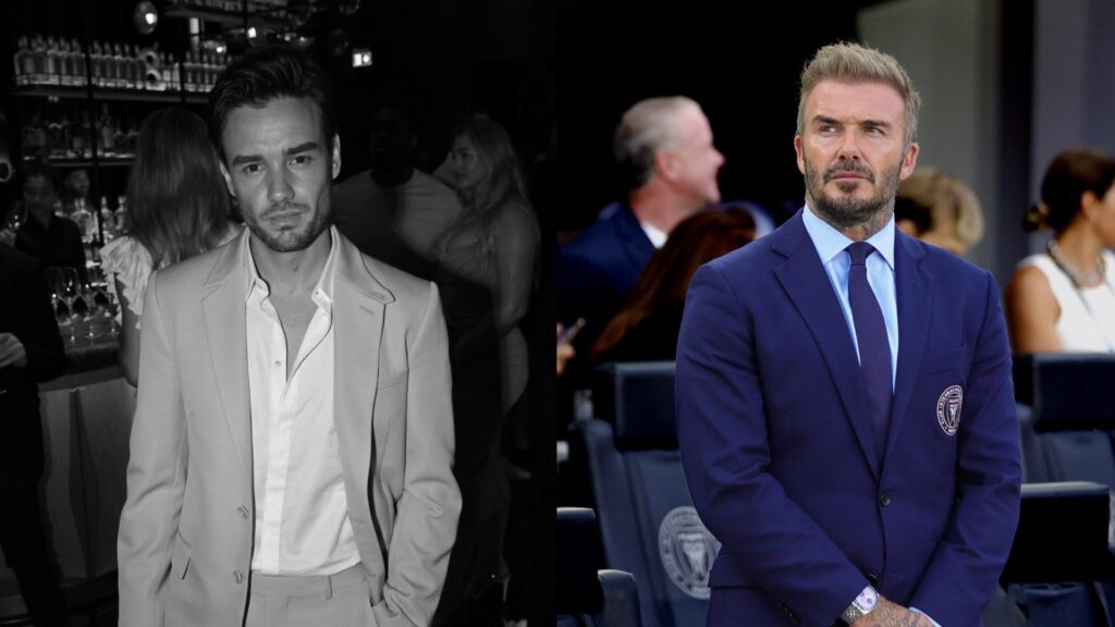 Liam Payne David Beckham