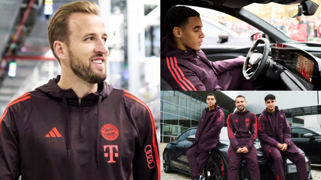 Harry Kane Bayern Munich Audi