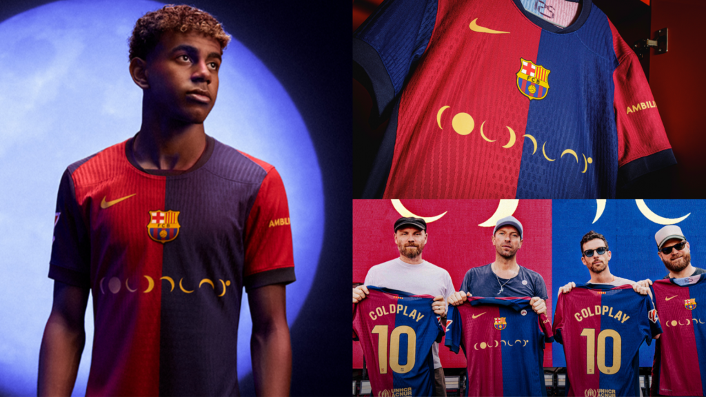 Barcelona Coldplay kit Clasico 2024