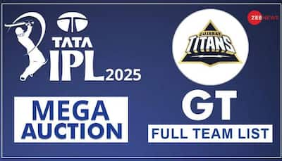 IPL 2025 GT Full List of Players: Check Gujarat Titans Squad in IPL Mega Auction