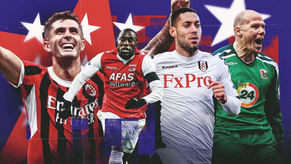 Pulisic Dempsey Altidore USMNT Euro Clubs