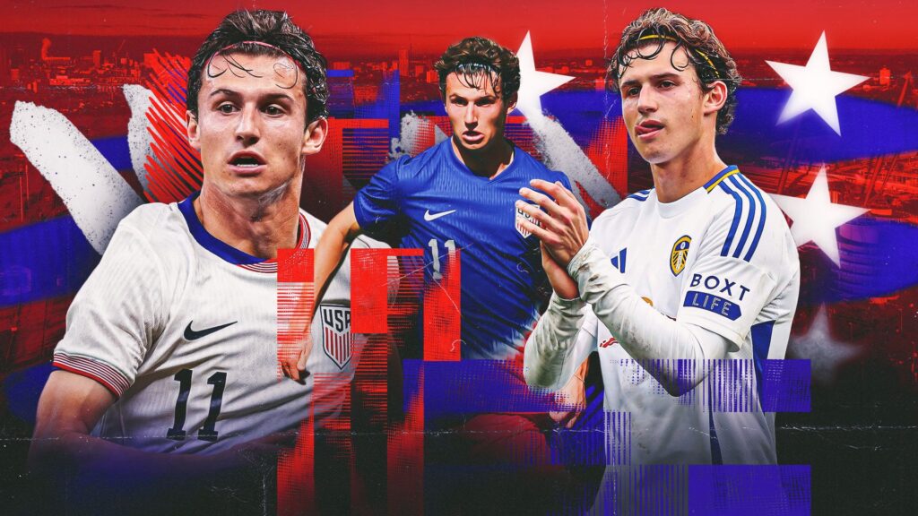 Brenden Aaronson, USMNT and Leeds GFX