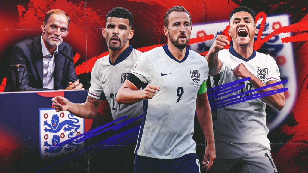 Harry Kane Ollie Watkins Dominic Solanke England GFX