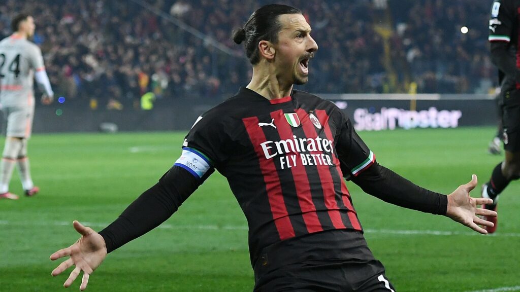 Zlatan Ibrahimovic AC Milan Serie A 2023