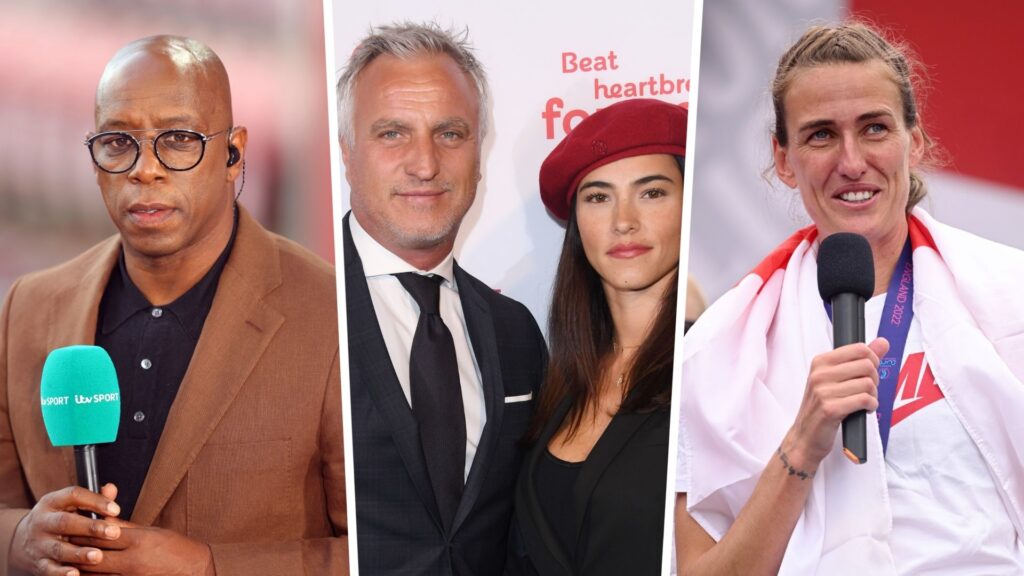 Ian Wright David Ginola Maeva Denat Jill Scott