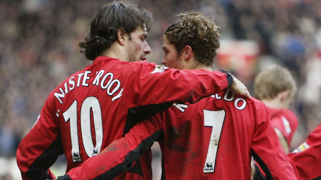 Ruud van Nistelrooy Cristiano Ronaldo Manchester United