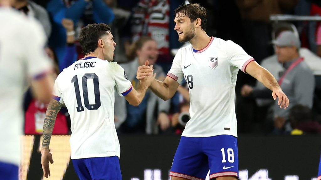 Pulisic Tessman USMNT