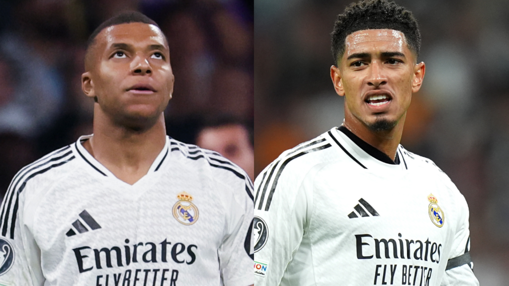 Kylian Mbappe Jude Bellingham Real Madrid 2024/25