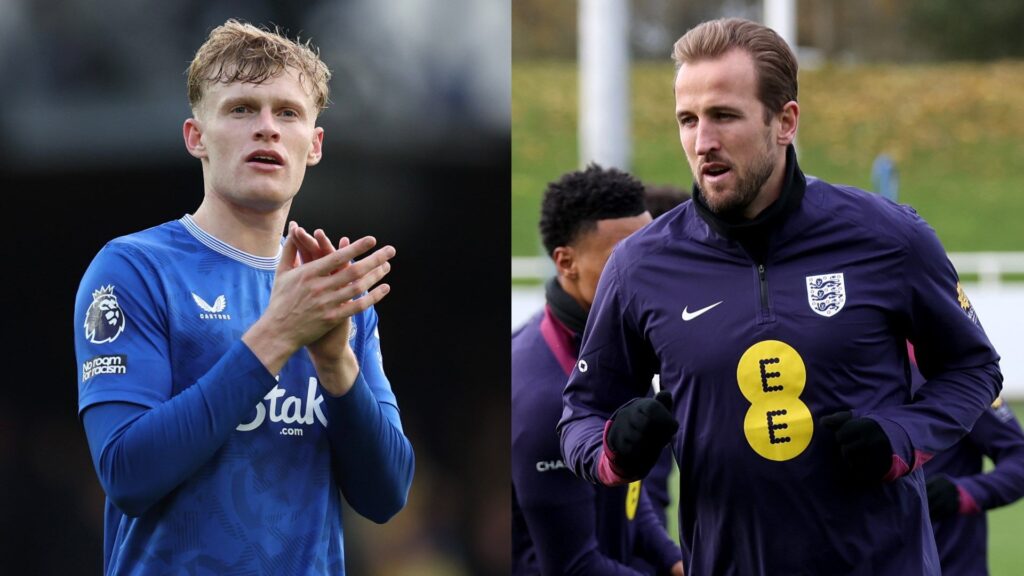 Jarrad Branthwaite Harry Kane split