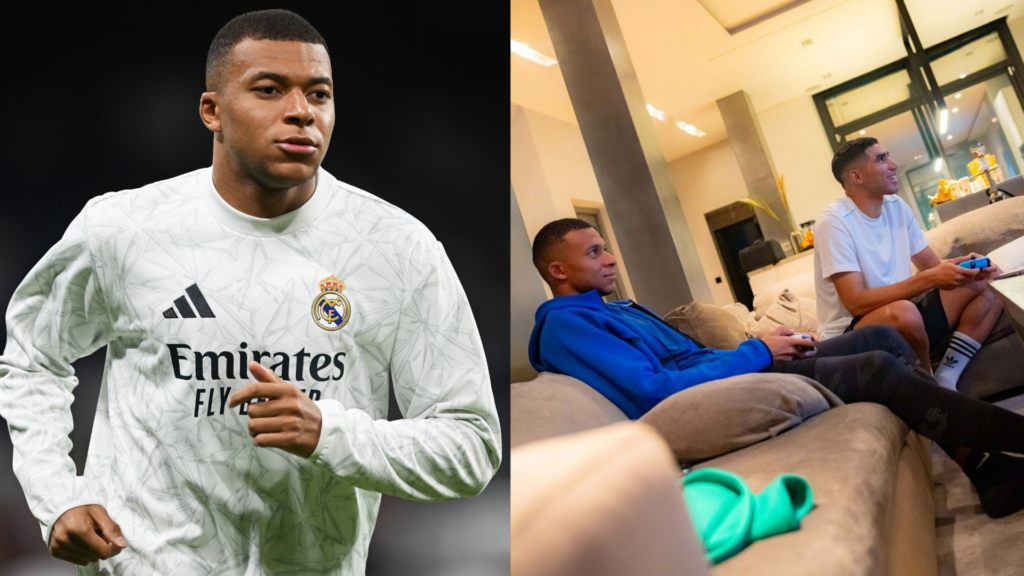 Kylian Mbappe Achraf Hakimi