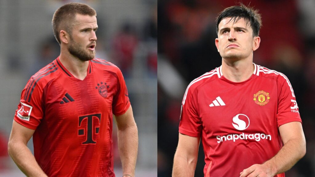 Eric Dier Harry Maguire split 2024-25