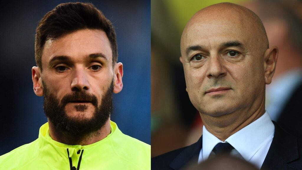 Hugo Lloris Daniel Levy Tottenham Hotspur