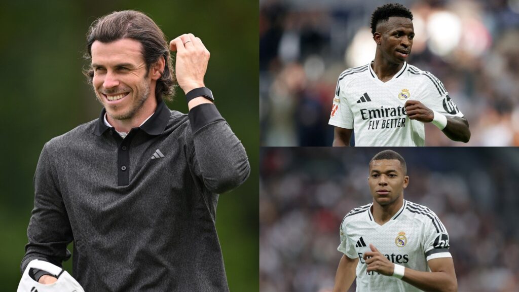 Gareth Bale Vinicius Junior Kylian Mbappe