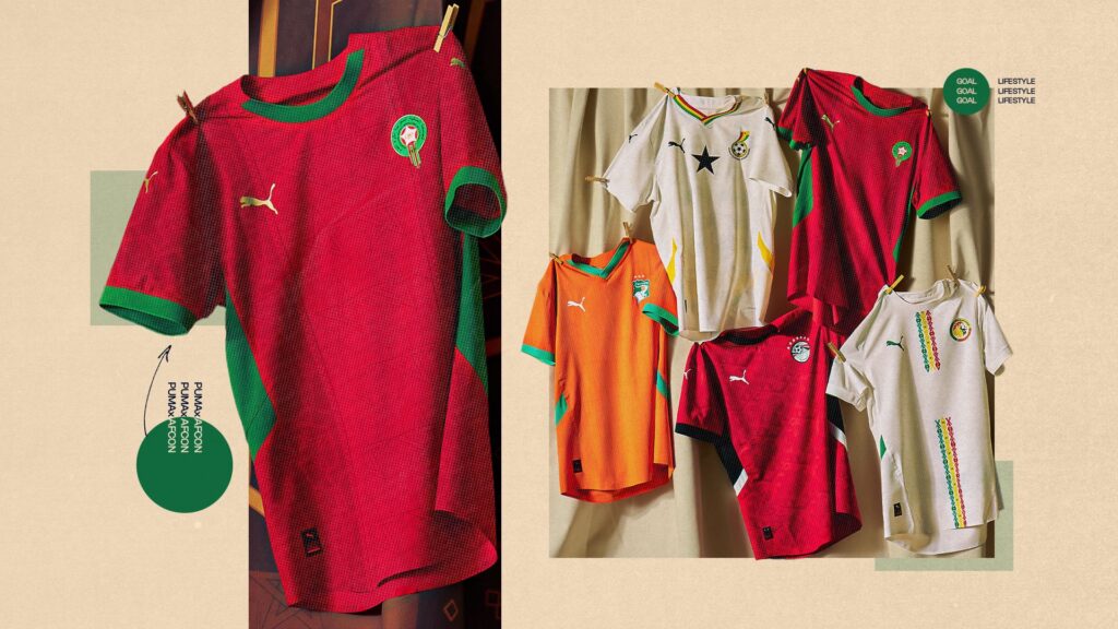 AFCON PUMA shirts GFX