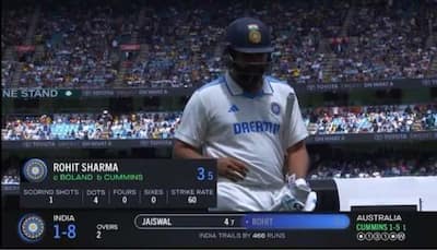 Rohit Sharma's Opening Gamble Backfires As He Falls For Just 3 in IND vs AUS 4th Test - Watch