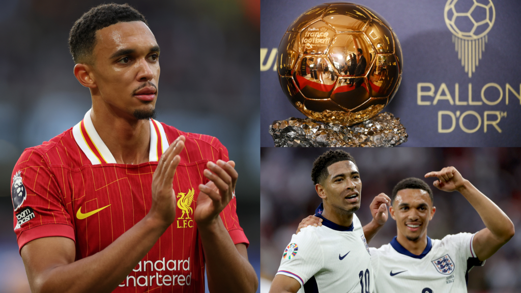 Trent Alexander-Arnold Ballon d'Or Jude Bellingham