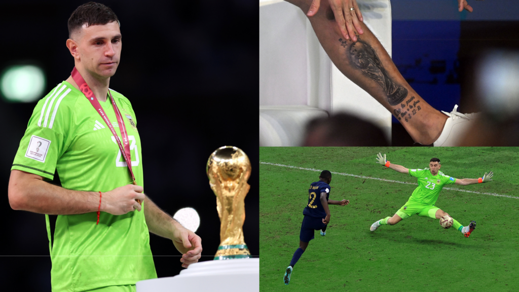 Emi Martinez World Cup tattoo