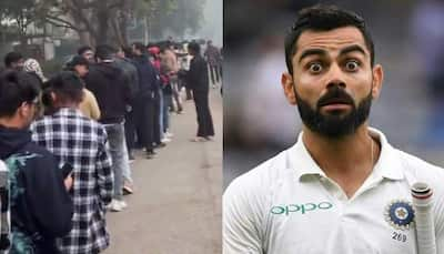 Virat Kohli Makes Ranji Return After 13 Years; Fans Can't Keep Calm, Video Of Long Queue Outside Arun Jaitley Stadium Goes Viral - Watch