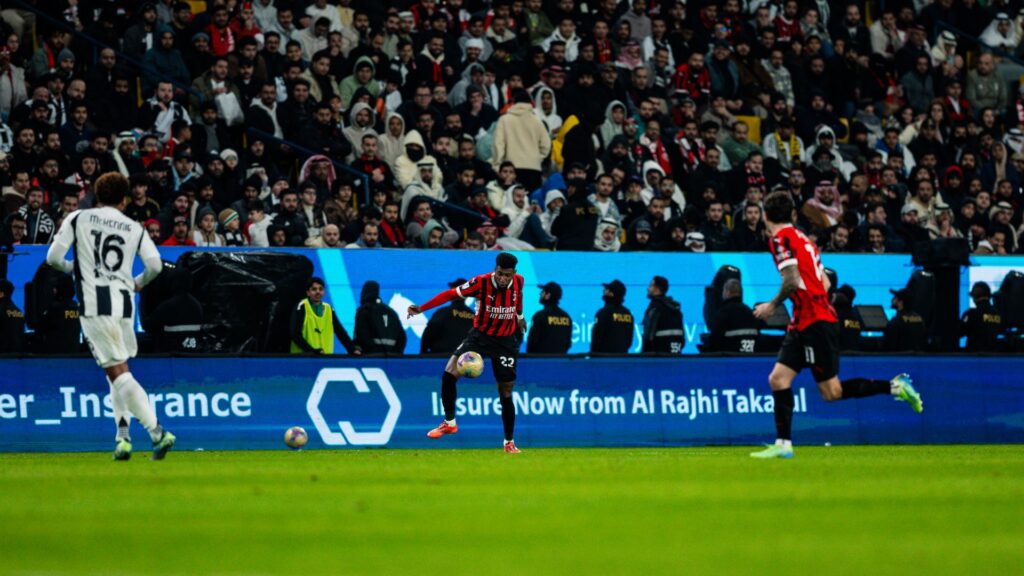 Emerson Royal AC Milan vs Juventus 03012025