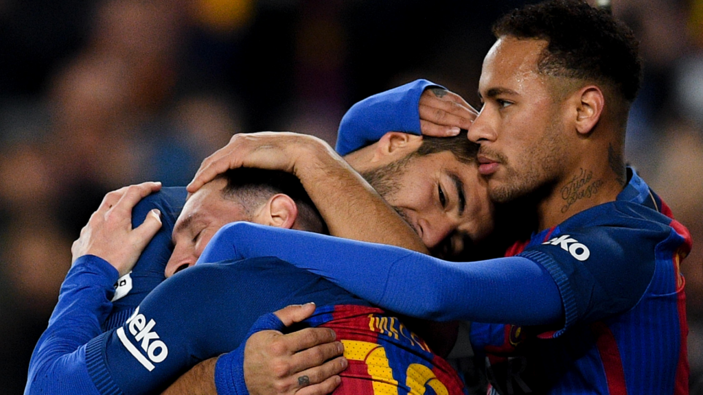 Lionel Messi Luis Suarez Neymar Barcelona