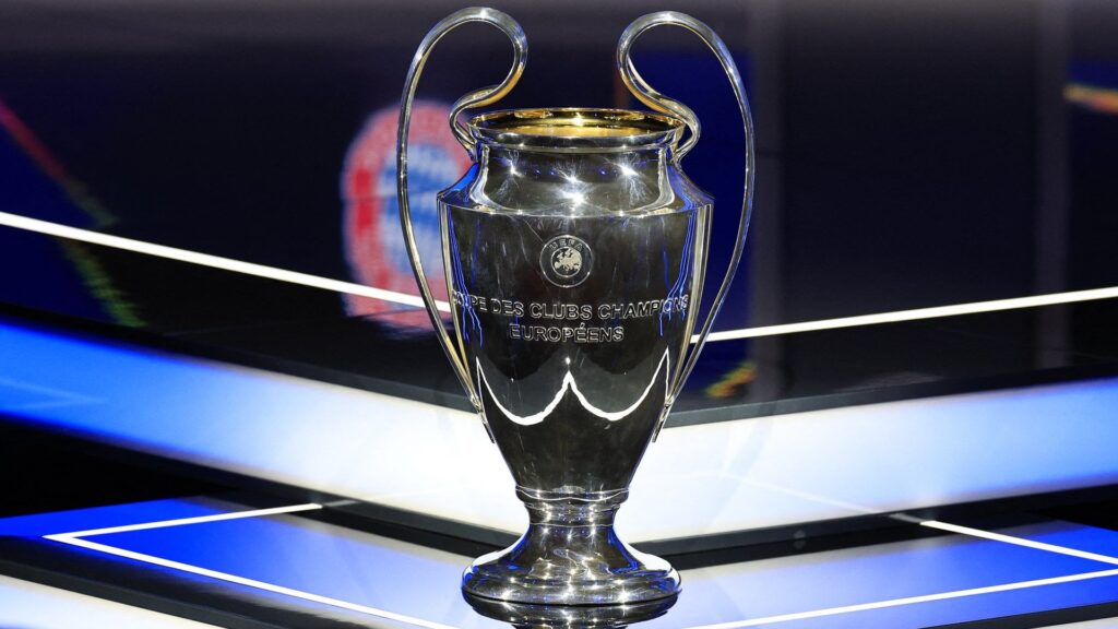 Champions League trophy 2024