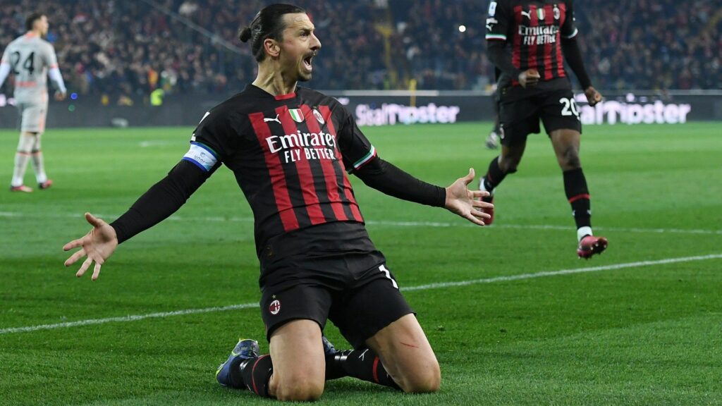 Zlatan Ibrahimovic AC Milan Serie A 2023