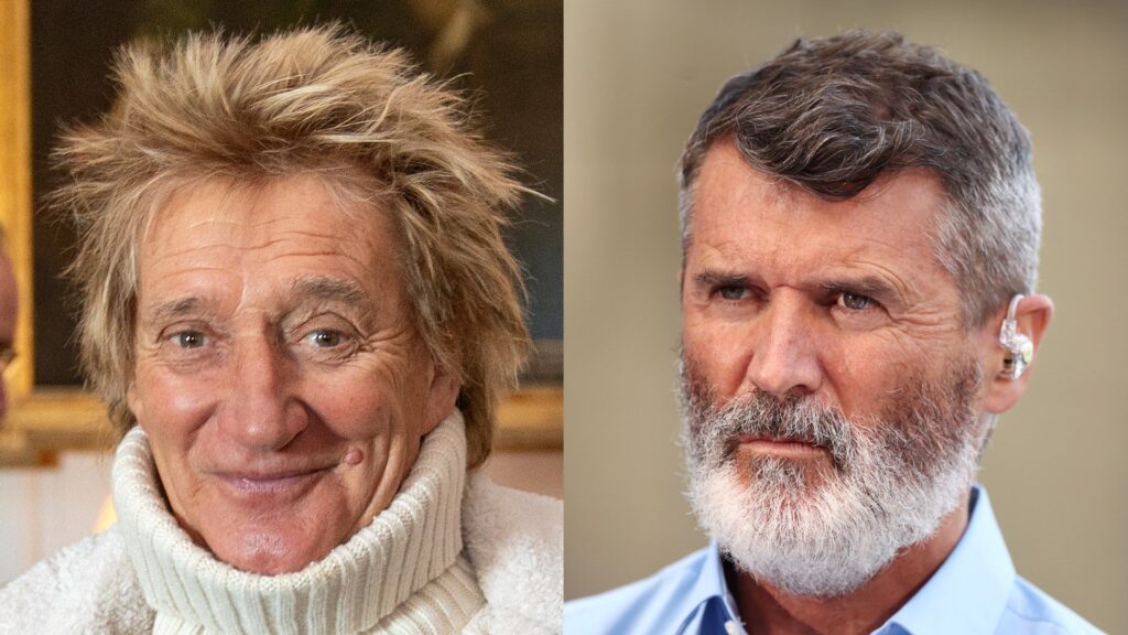 Rod Stewart Roy Keane split 2025