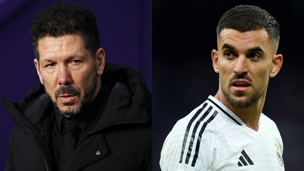 Diego Simeone Dani Ceballos Real Madrid Atletico Madrid