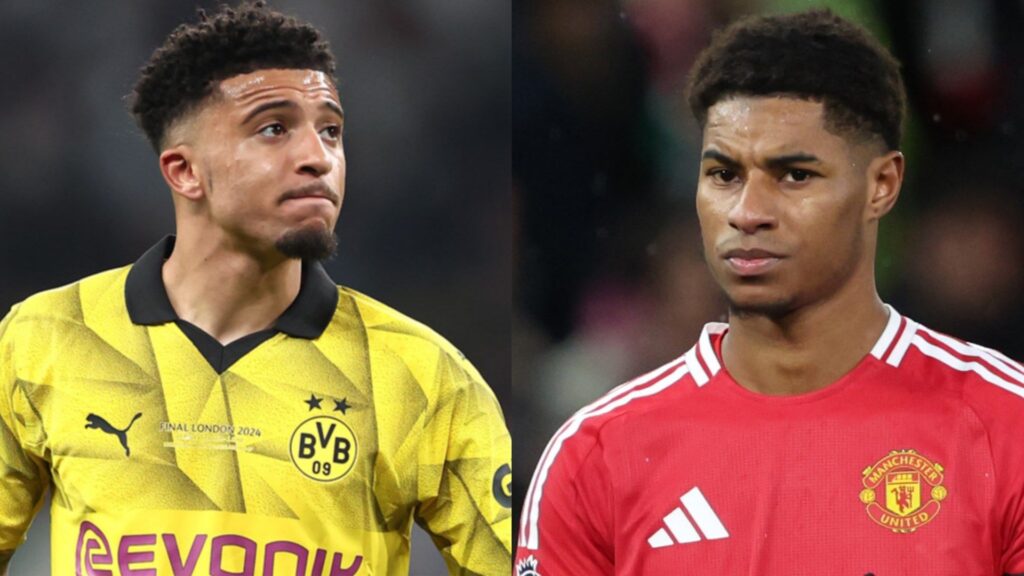 Jadon Sancho Marcus Rashford