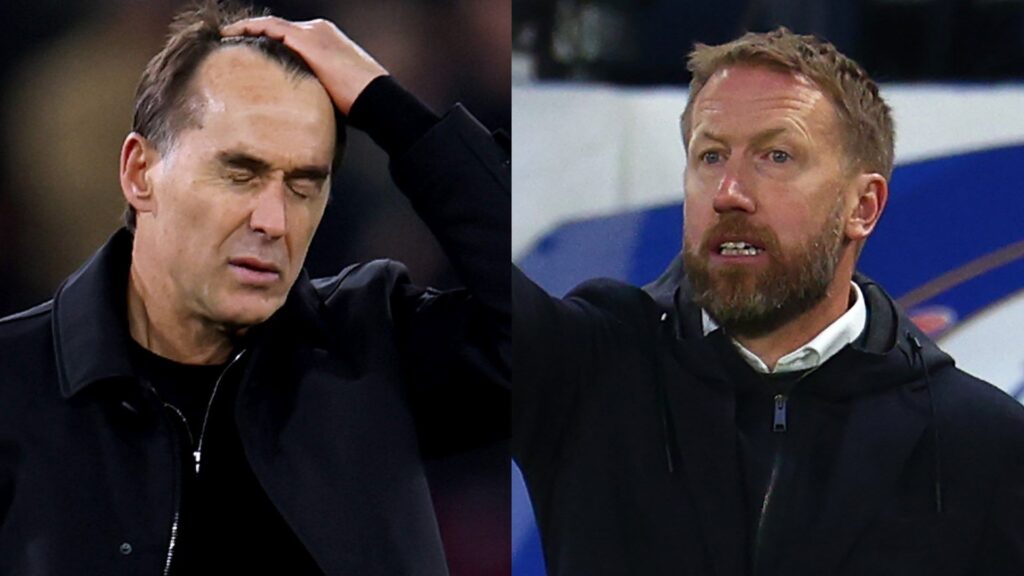 Julen Lopetegui Graham Potter