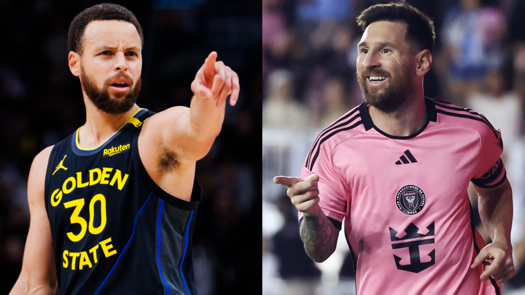 Lionel Messi Steph Curry