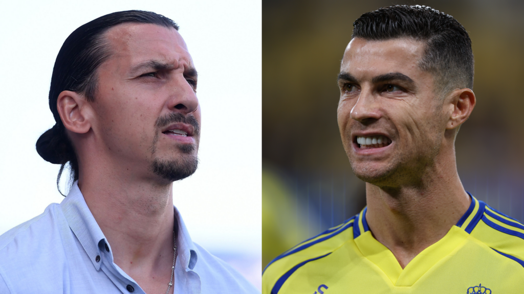 Zlatan Ibrahimovic Cristiano Ronaldo