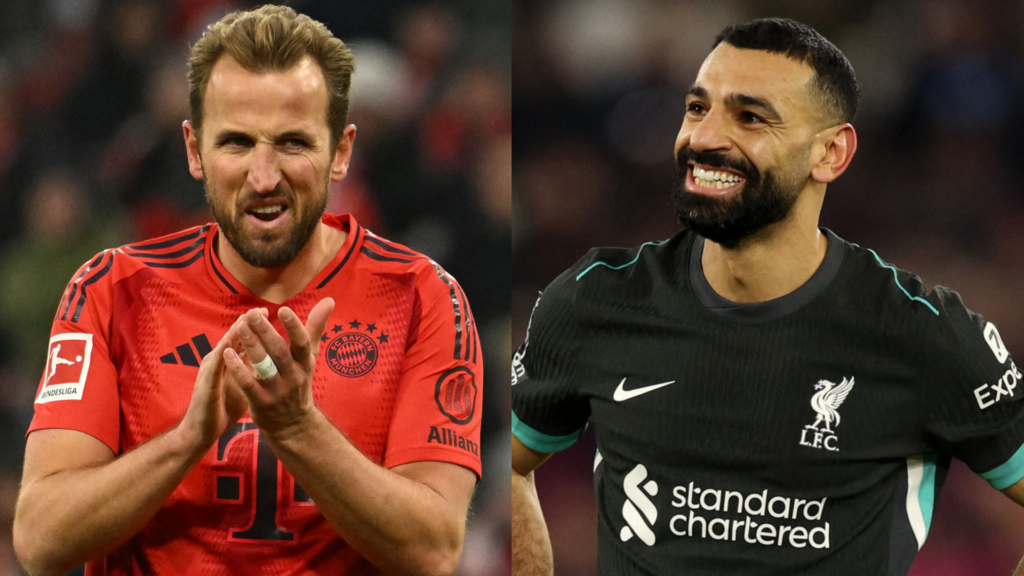 Harry Kane Mohamed Salah 2024-25