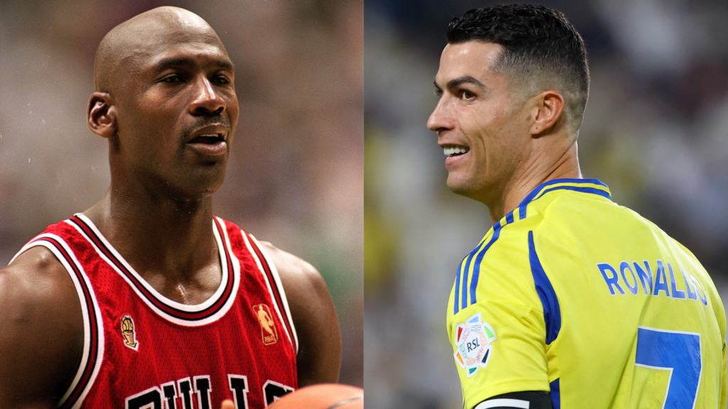 Cristiano Ronaldo Michael Jordan