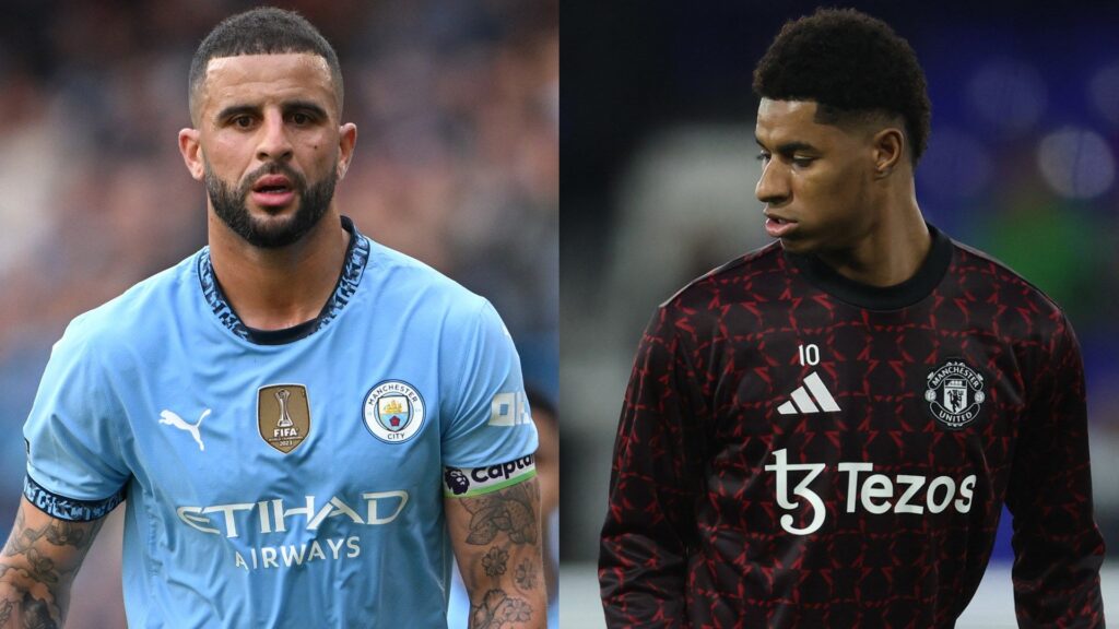 Kyle Walker Marcus Rashford