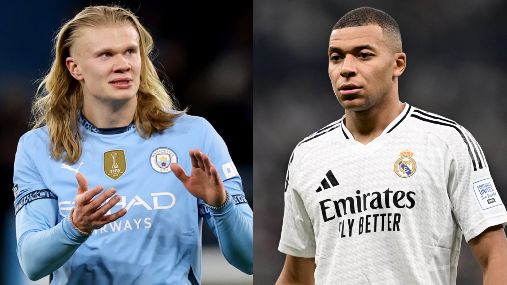 Erling Haaland Kylian Mbappe