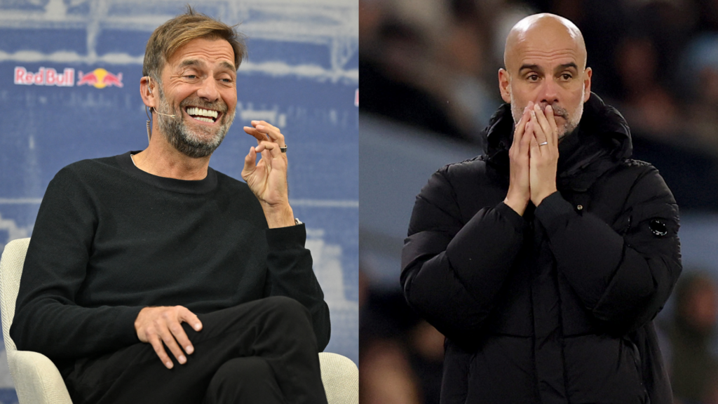 Jurgen Klopp Pep Guardiola